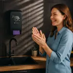 Wall-Mounted Hand Soap Dispensers