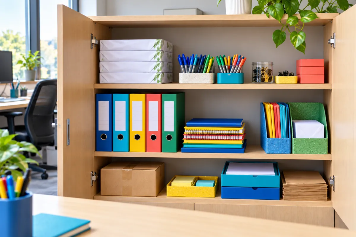 ordering office stationery